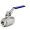 Concord 1/2" Female NPT Stainless Steel Ball Valve 304 Full Port Brew Gear KA-07 - alternate 1